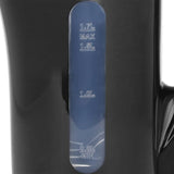 Emerio Hervidor, 1,7 L, Inalámbrico Negro