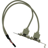 Bracket Con Dos Salidas Usb 2.0
