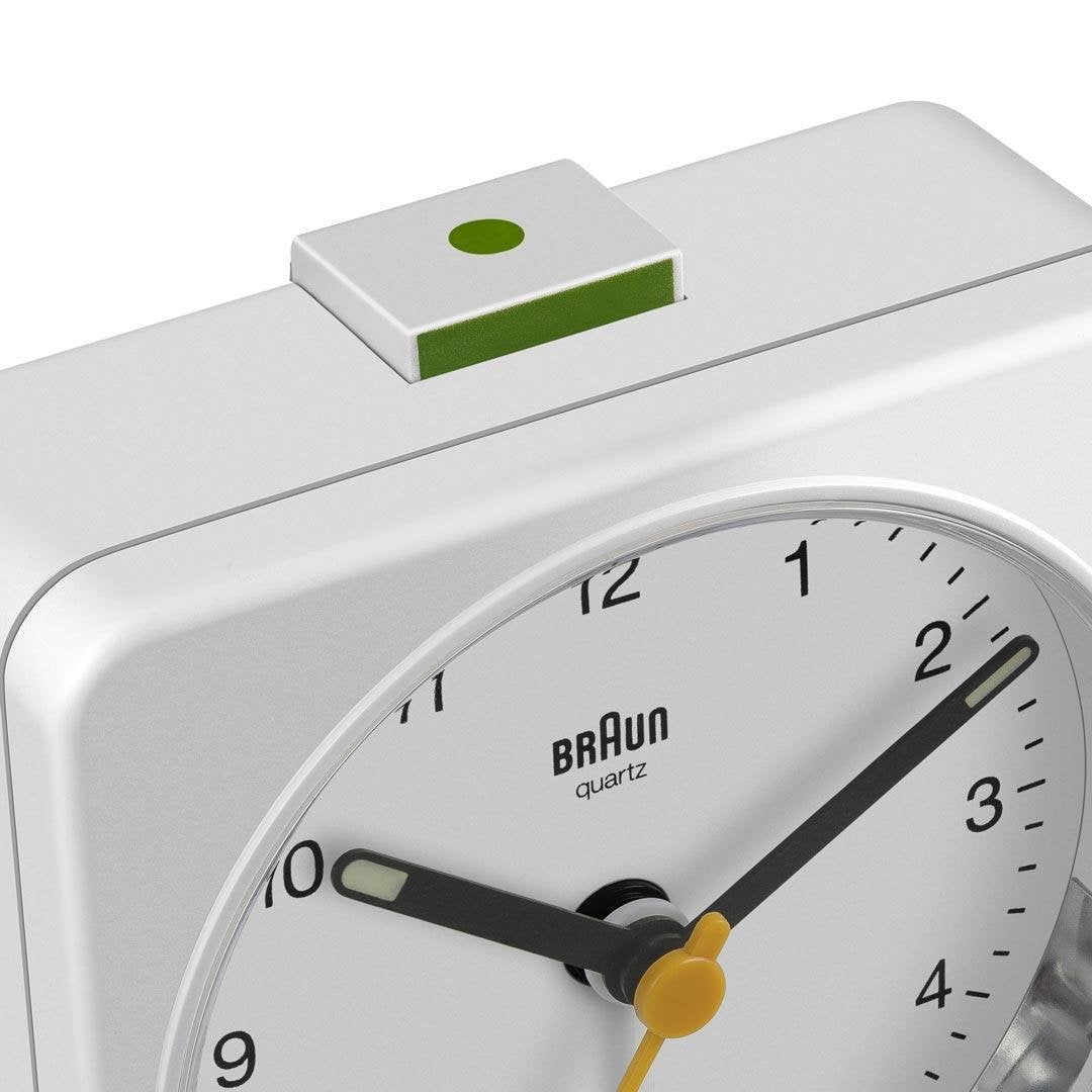 Braun Bc03w Reloj Despertador Analógico Blanco