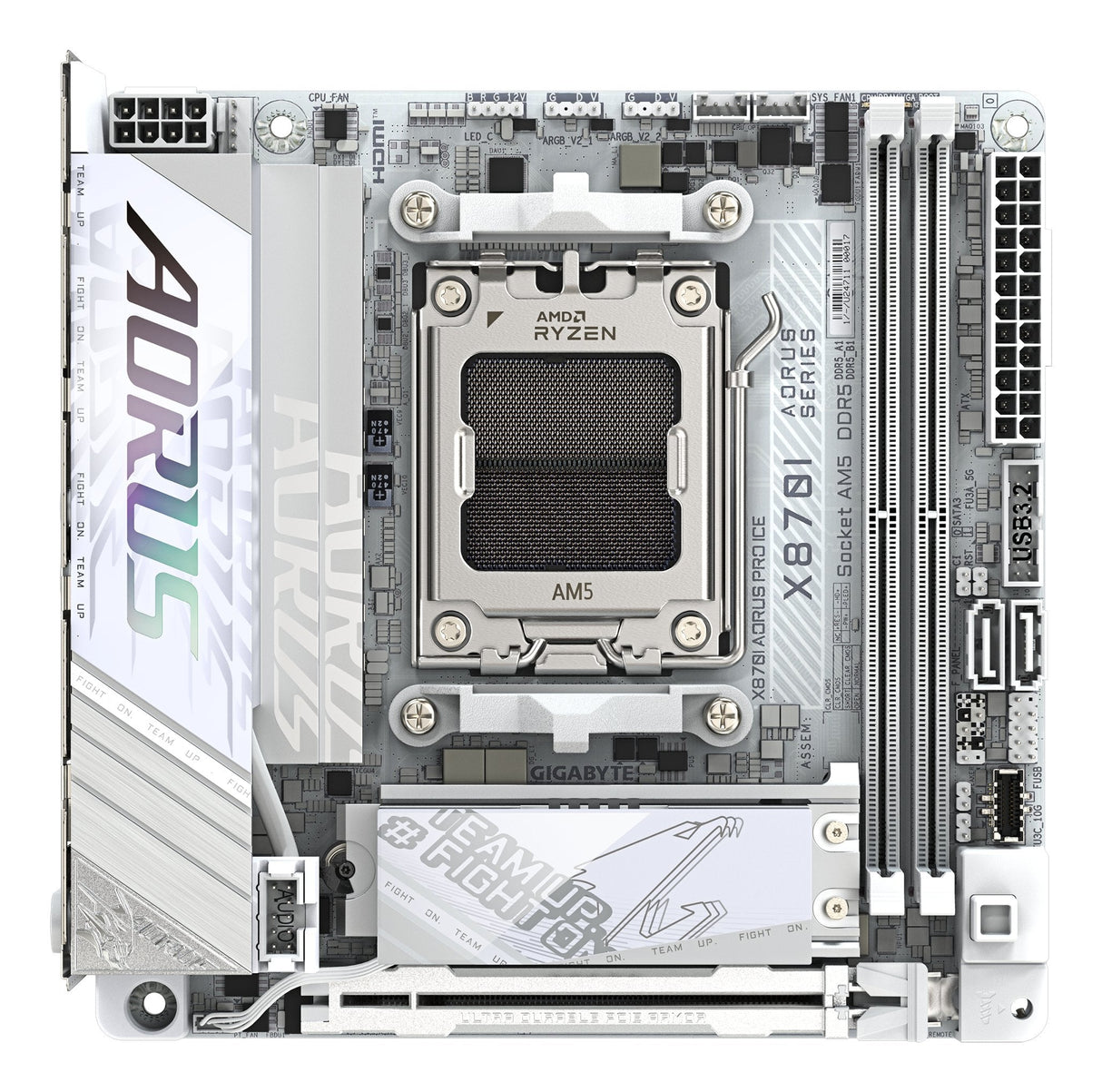 EAN 4719331866112 - GIGABYTE X870I AORUS PRO ICE placa base AMD X870 Zócalo AM5 Micro ITX imagen 4