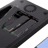 Caja Externa Disco Startech Caja Thunderbolt 3 De 4 Bahías Nvme M.2 Para Ssd Displayport  2 Thunderbolt 3, 40gbps,72w