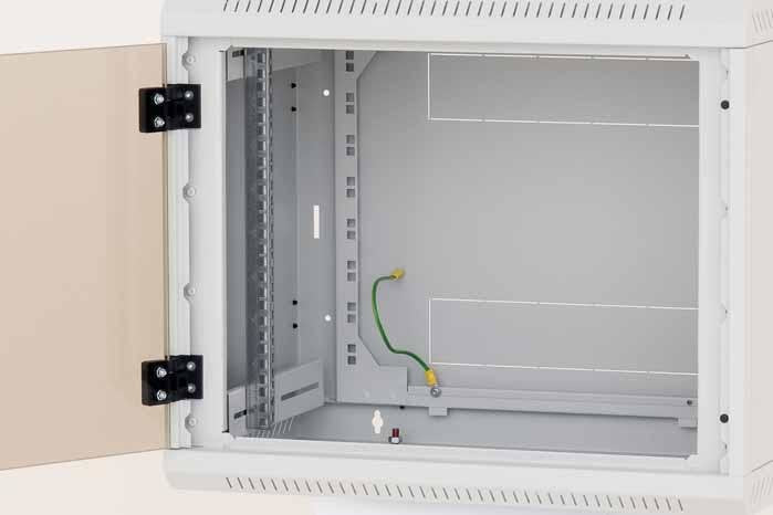 Armario Rack Triton Rba-06-As6-Cax-A1  6u Bastidor De Pared Blanco