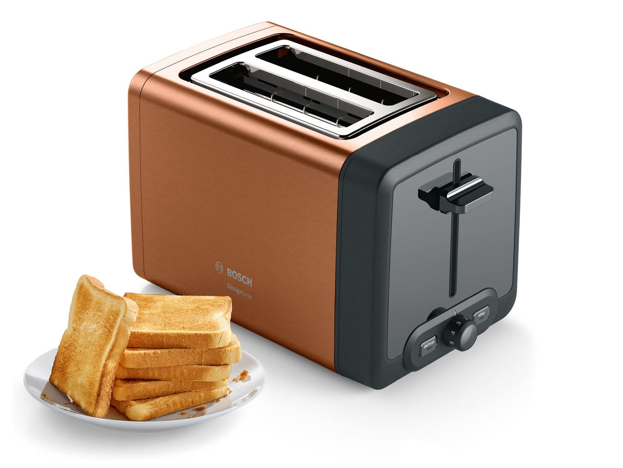 EAN 4242005188970 - Bosch TAT4P429 tostadora 2 rebanada(s) 970 W Negro, Marrón imagen 2