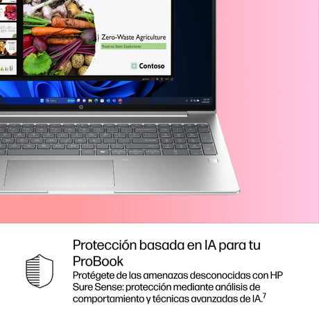 EAN 0199251610141 - HP ProBook 4 G1i AI Wolf Pro Security Edition Intel Core Ultra 7 255U Portátil 40,6 cm (16") WUXGA 32 GB  imagen 7