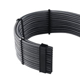 Cablemod Pro Modmesh C-Series Axi, Hxi, Kit De Cables Rm - Carbono, Cm-Pcsi-Fkit-Nkc-R