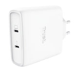 Cargador De Pared Gan Trust Maxo 100w 2xusb Tipo-C Incluye Cable Usb Tipo-C 100w
