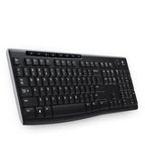 Teclado Checo Logitech K270 Rf Inalámbrico Qwertz Negro