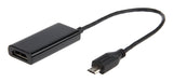 EAN 8716309078726 - Gembird A-MHL-003 Adaptador gráfico USB Negro imagen 1