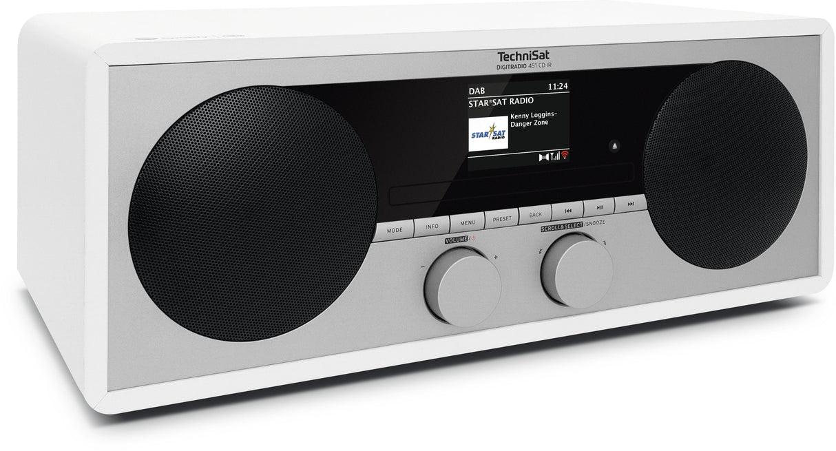 Technisat Digitradio 451 Cd Ir White