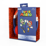 Auriculares Infantiles Otl Super Mario/ Jack 3.5/ Azules