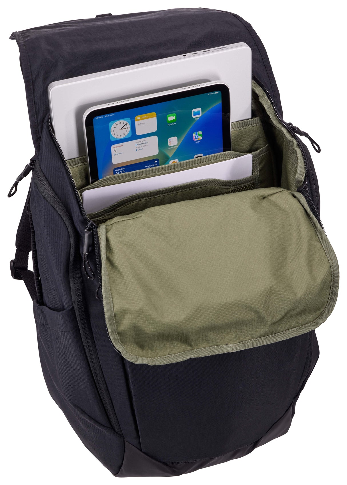 Mochila Thule Paramount Parabp3216 Black  Informal Negro Nylon, Poliéster