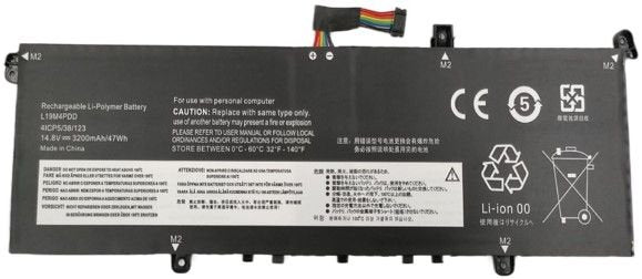 Battery 47.36wh Li-Polymer  14.8v 3200mah, Black For
