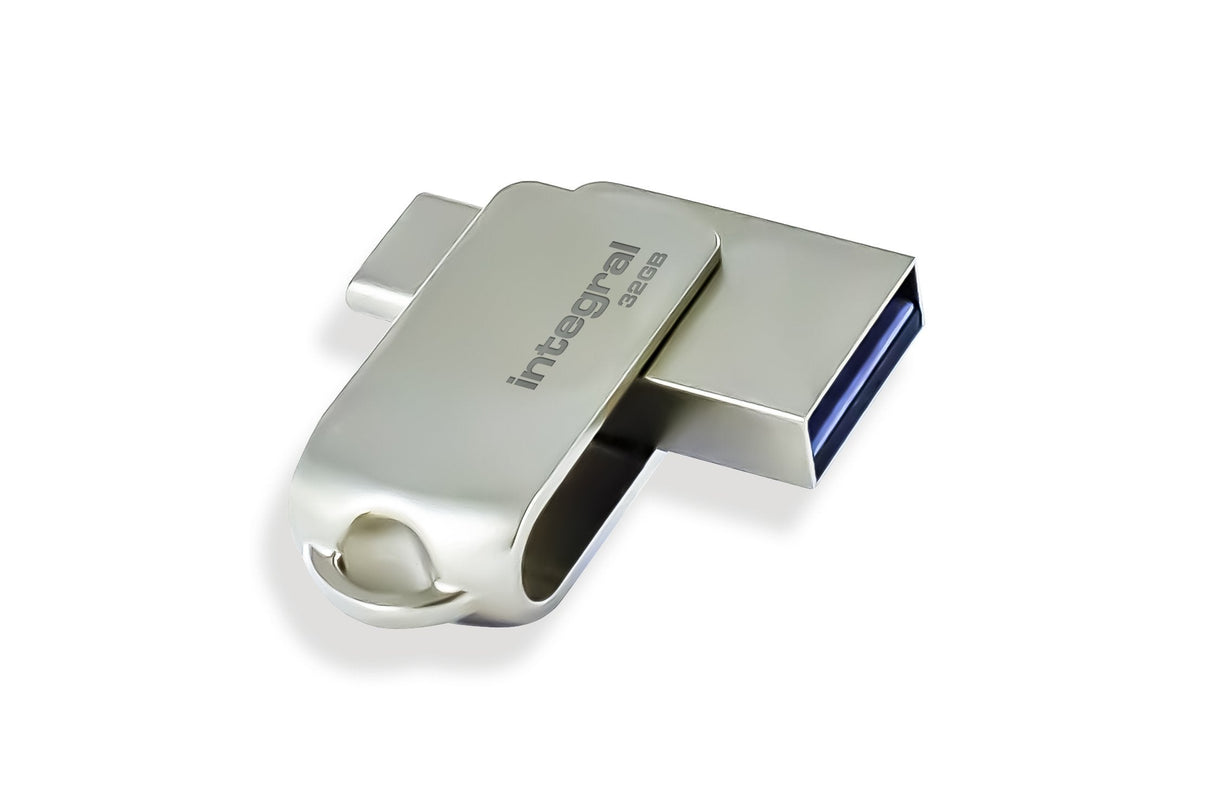 32gb Memoria Usb3.0 360-C Dual Type-C Metal