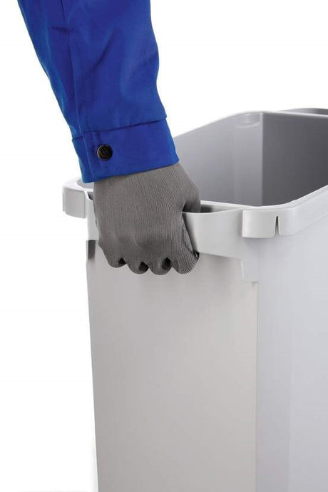 EAN 4005546732527 - Durable 1800503050 cubo de basura Rectangular Plástico Gris imagen 3