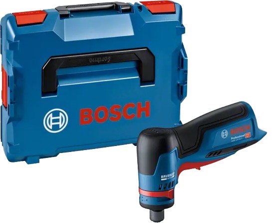 Amoladora Recta A Batería Bosch Professional Gwg 12v-50 S Professional Solo Azul/Negro, Sin Batería Ni Cargador, En L-Boxx