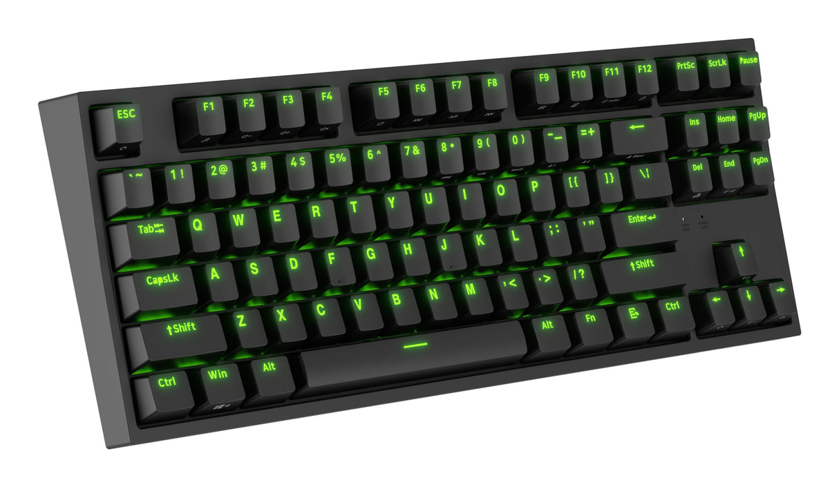 Genesis Thor 404 Tkl Rgb Mechanical Gaming Keyboard, Kailh Box Brown V2 Switch, Us Layout, Wired, Black