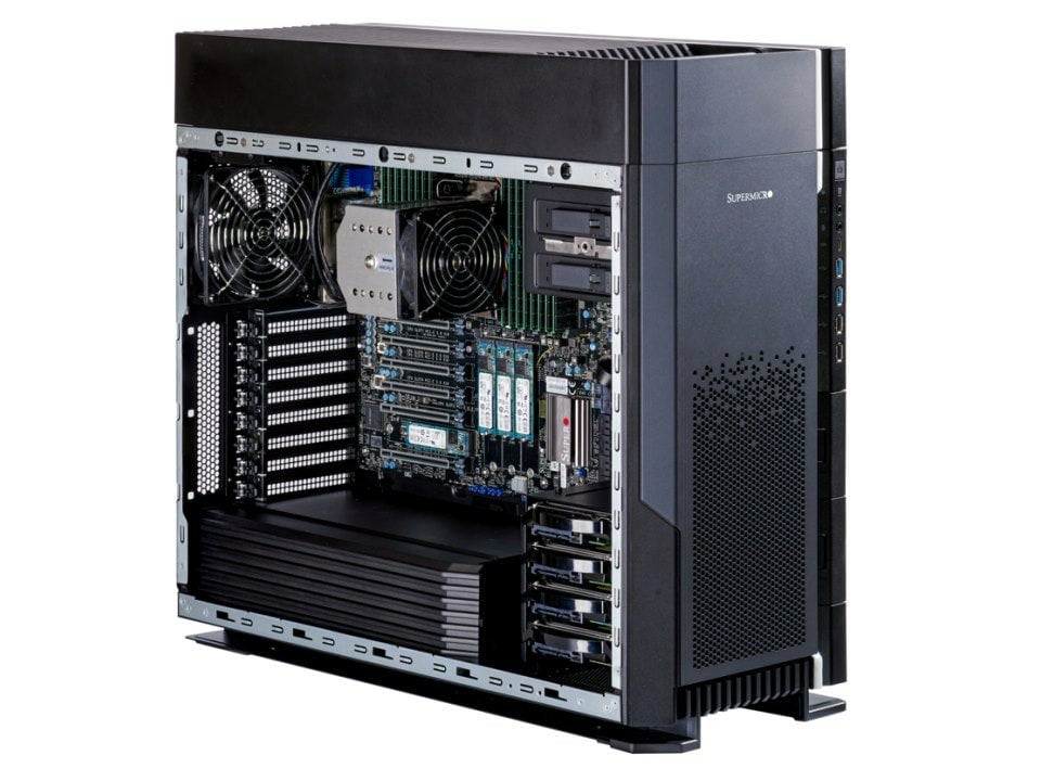 Supermicro Barebone Up Workstation 5u Single Socket 4677 Sys-551a-T