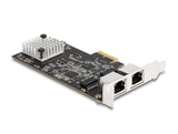 Delock Pci Express X2 Tarjeta A 2 X Rj45 5 Gigabit Lan Rtl8126