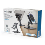 Aisens Soporte De Sobremesa Tamaño Xxl Ajustable (2 Pivotes) Para Movil / Tablet - Gris