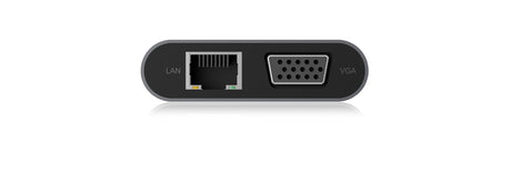 EAN 4250078168966 - ICY BOX IB-DK4040-CPD Alámbrico USB 3.2 Gen 1 (3.1 Gen 1) Type-C Antracita, Negro imagen 3