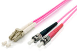 Equip Lwl Cable Fibra Optica Lc->M 3.00m Multimode Duplex Om4