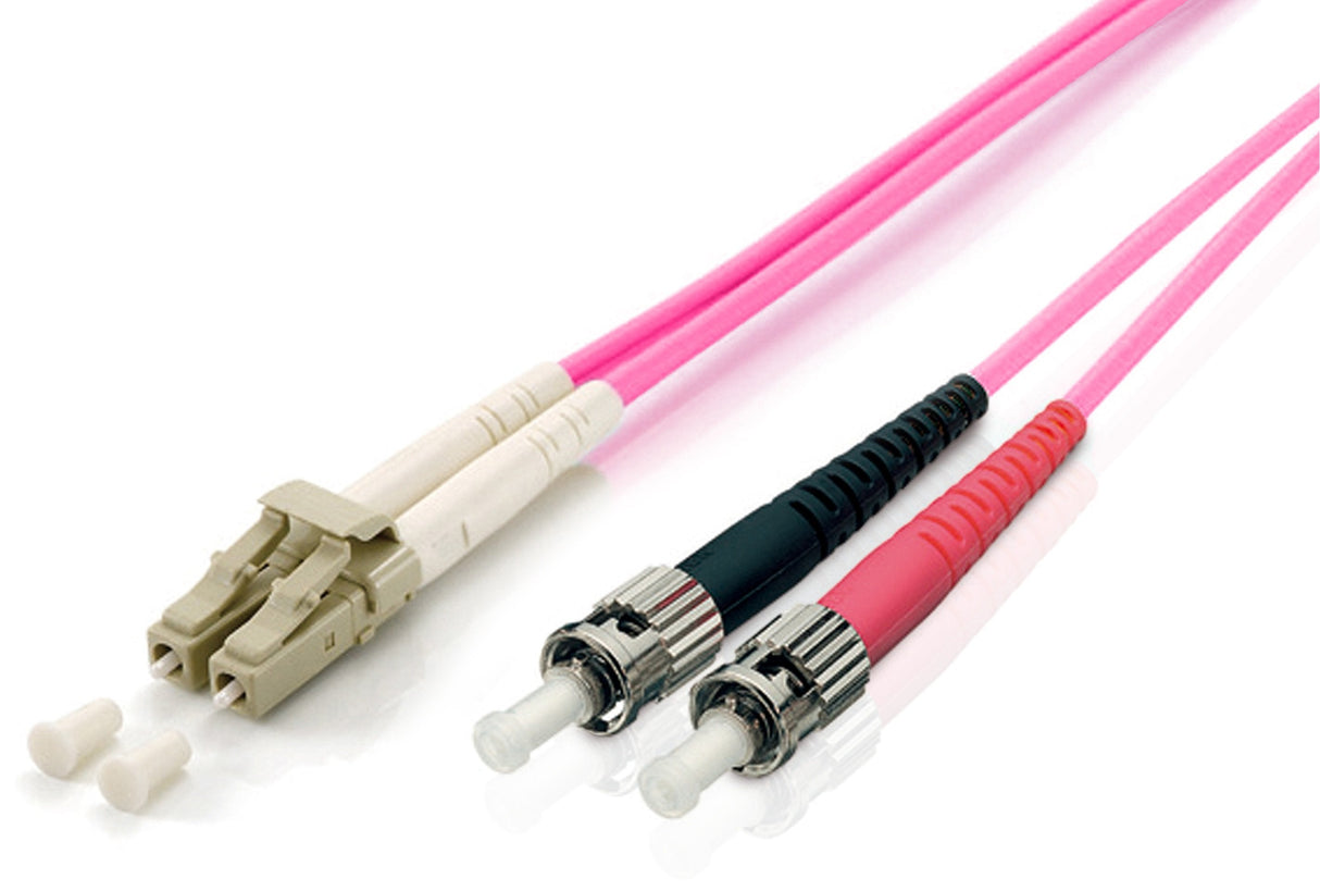 Cable Fibra Optica Multimodo Libre  Halogenos Lc/St 50/125u 1m  Om4