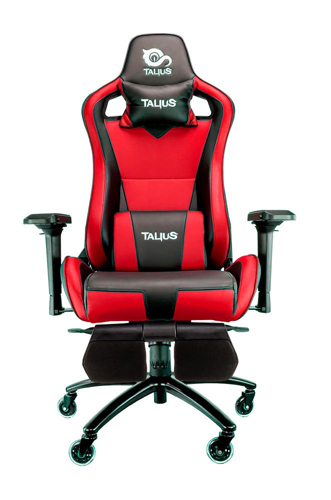 EAN 8436550235760 - TALIUS TAL-CAIMAN-RED silla para videojuegos Silla para videojuegos universal Asiento acolchado imagen 2