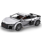 Jamara Cada Audi R8 Coupé 1:14 Gris 2,4ghz Bricks