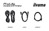 EAN 4948570124930 - iiyama ProLite XUB2497HSN-B2 pantalla para PC 60,5 cm (23.8") 1920 x 1080 Pixeles Full HD LED Negro imagen 14