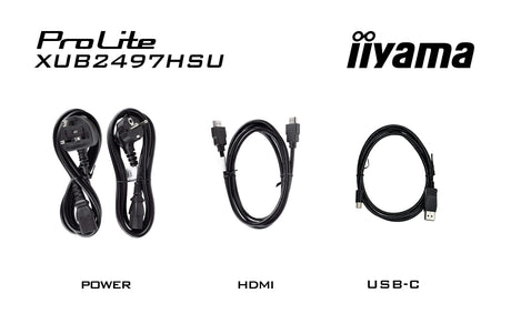EAN 4948570124930 - iiyama ProLite XUB2497HSN-B2 pantalla para PC 60,5 cm (23.8") 1920 x 1080 Pixeles Full HD LED Negro imagen 14