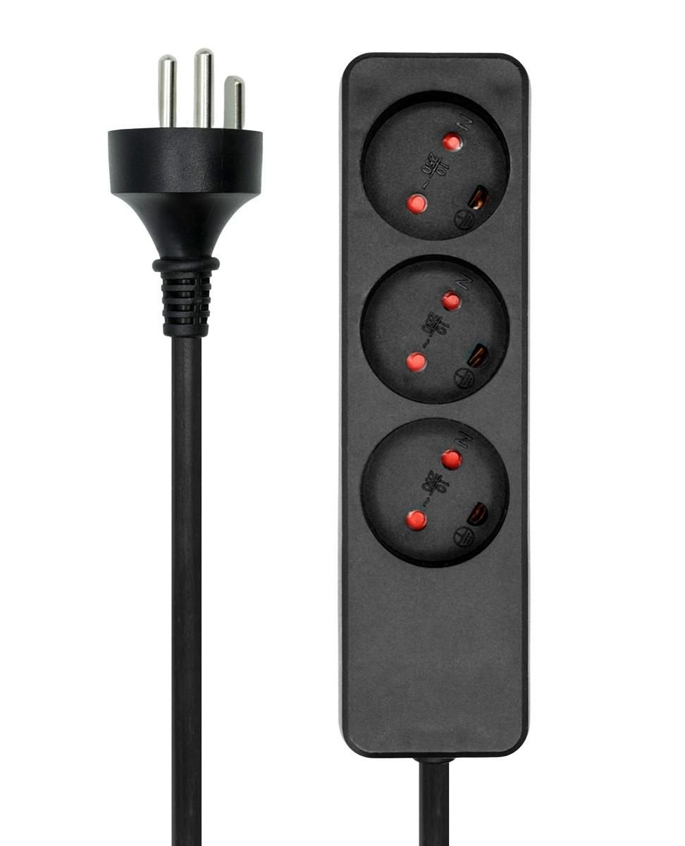 EAN 5715063157534 - Microconnect MC-GRU0303DKB base múltiple 3 m imagen 2