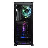 Caja Pc Unykach Gaming Atx Glayze Rgb, Negra - 1*Usb 3.0 - 2*Usb 2.0