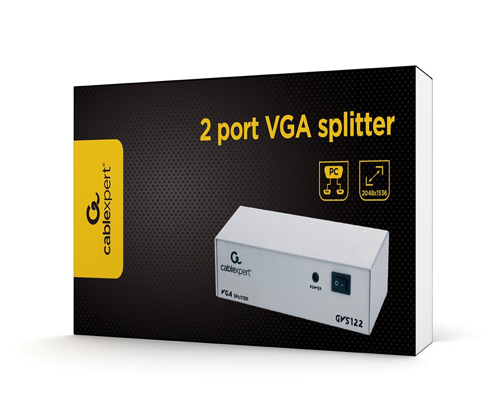 EAN 8716309027823 - Gembird GVS122 divisor de video VGA 2x VGA imagen 3