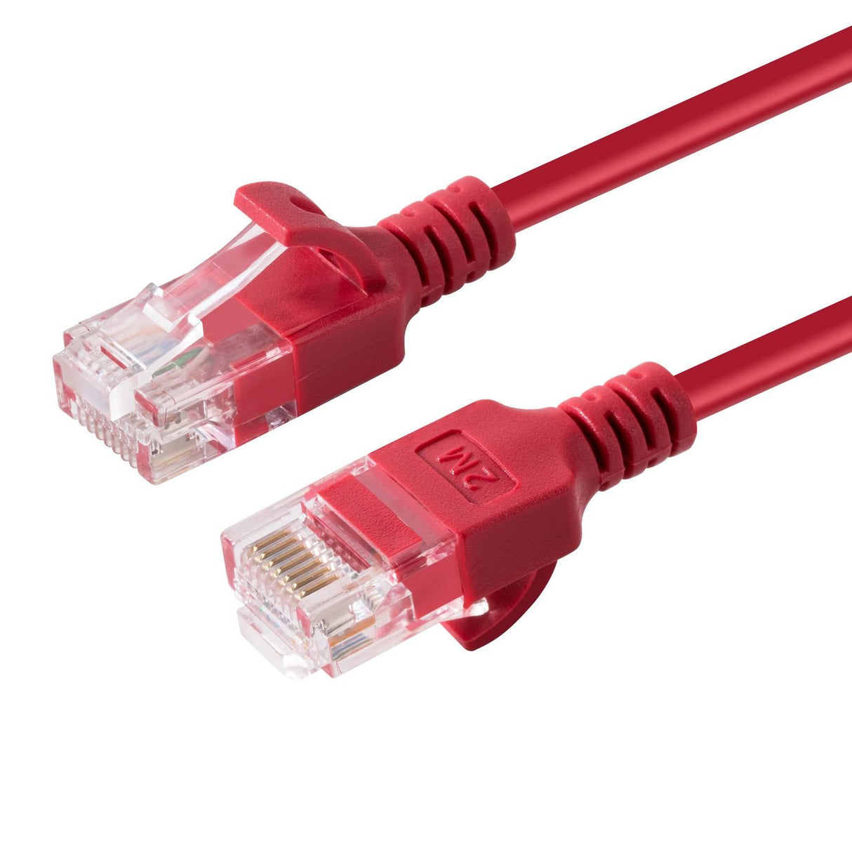 EAN 5704174044673 - Microconnect V-UTP6A02R-SLIM cable de red Rojo 2 m Cat6a U/UTP (UTP) imagen 1