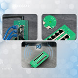 EAN 5903148912561 - Extralink ACTIVE POE INJECTOR 8 PORT GIGABIT 802.3AT/AF MODE A - 1 Gbps - 8-Port Gigabit Ethernet 48 V imagen 10