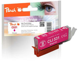 Peach Cartucho Canon Cli-531, 6121b002 Magenta Compatible
