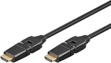 Cable Hdmi->Hdmi Macho A Macho 5.0m 360° Drehb High Speed Con Ethernet