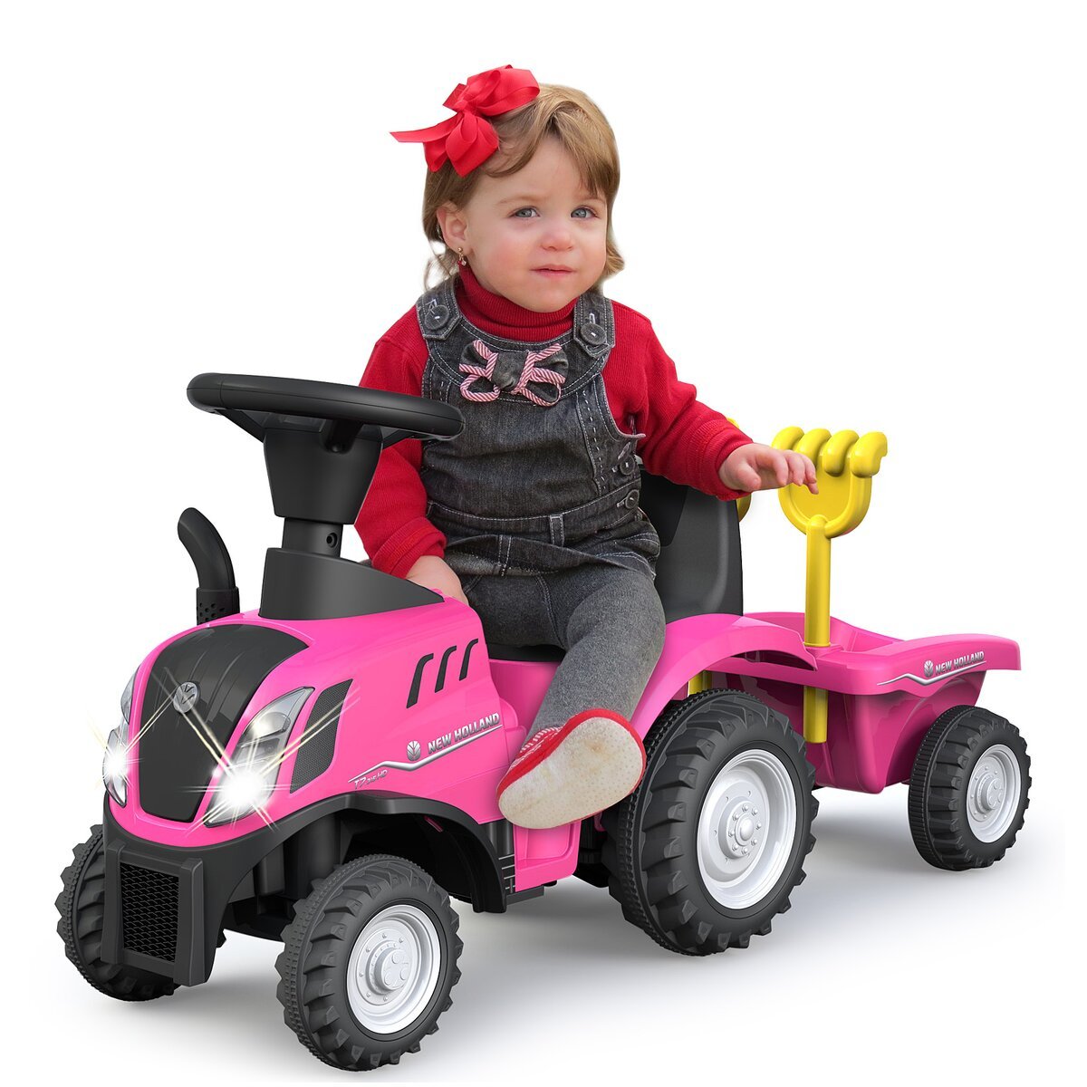 Correpasillos  Jamara New Holland T7  Con Forma De Tractor