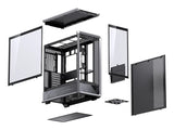Jonsbo D401 Pc-Gehäuse, Midi Tower, Atx, Tempered Glass - Schwarz
