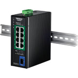 Trendnet Industrial Switch 9-Port 2.5g Poe++ 1sfp+ Din-Rail
