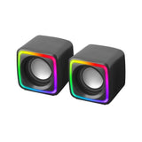 Altavoces Mars Gaming Mscube 8w 2.0 Negros