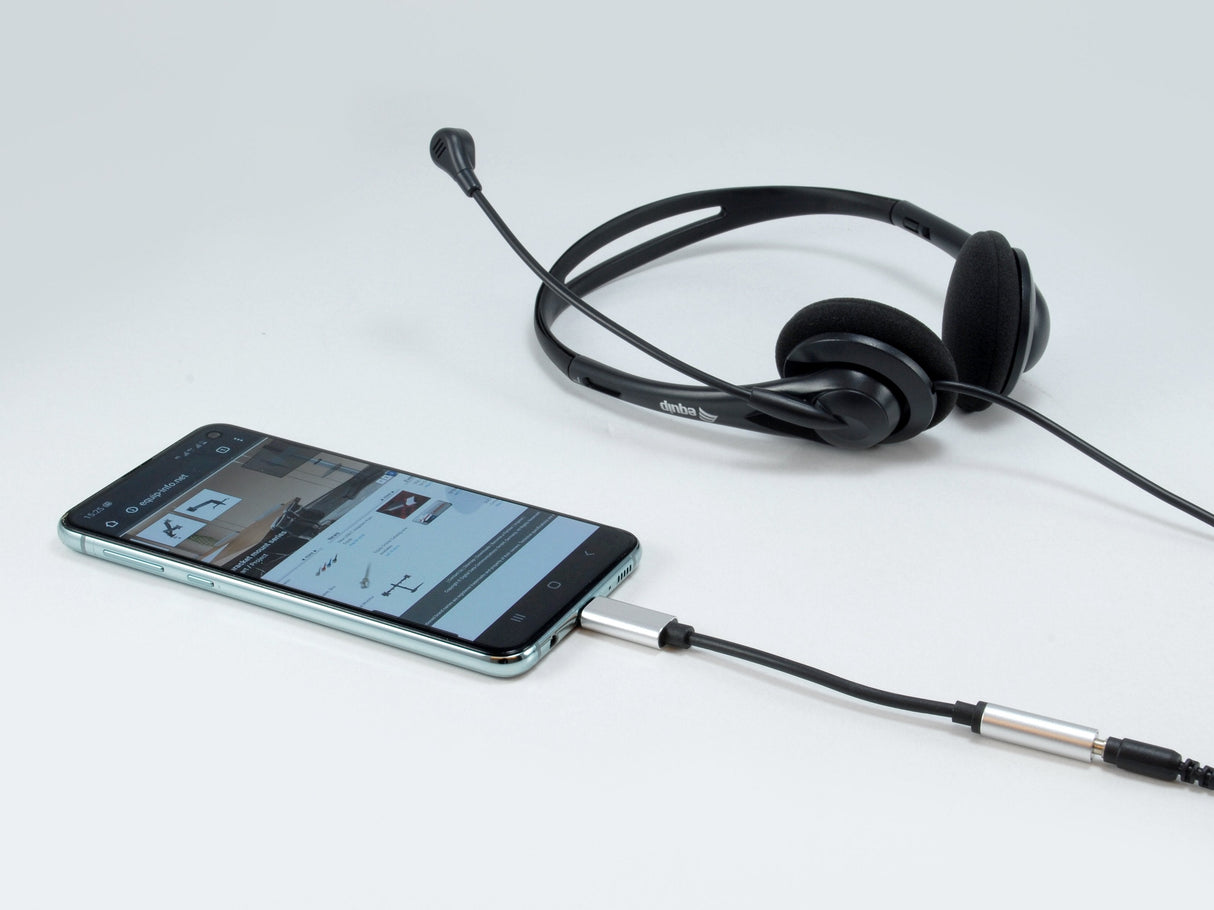 Cable Adaptador Usb-C A Audio  Jack 3.5mm Hembra