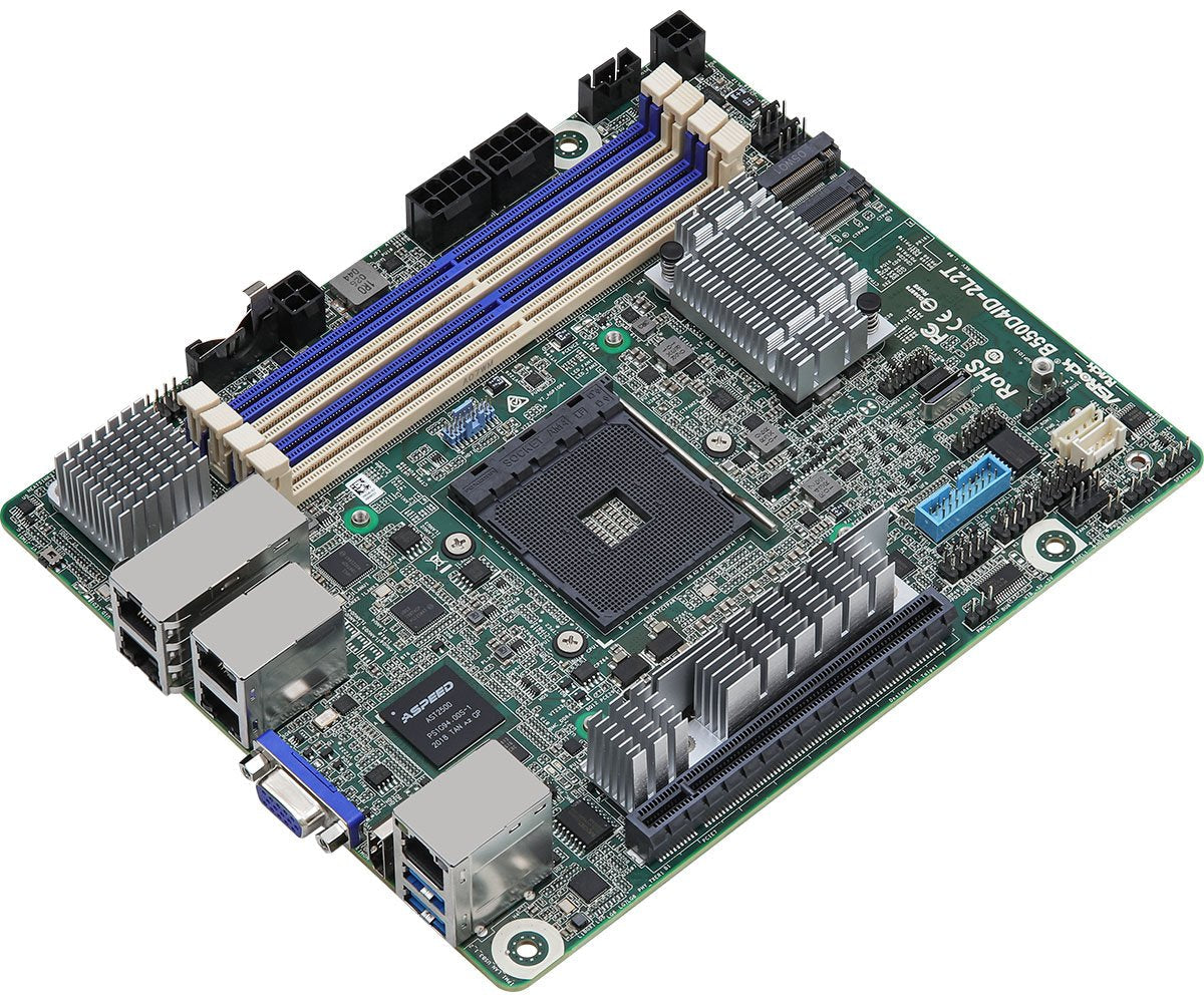 Placa Base Asrock B550 Mini-Itx Zócalo Am4