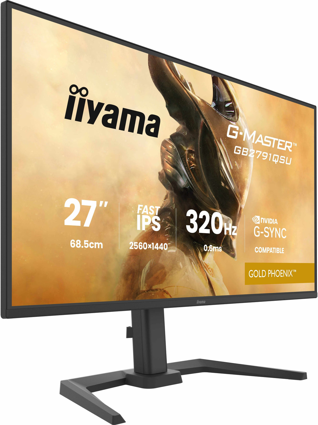 EAN 4948570126859 - iiyama G-MASTER GB2791QSU-B1 pantalla para PC 68,6 cm (27") 2560 x 1440 Pixeles Wide Quad HD Negro imagen 2