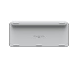 Logitech Mx Keys Mini For Mac Teclado Retroiluminación Bluetooth Qwerty Reino Unido Gris Pálido