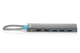 Digitus Usb-C Docking Station, 11-Port, 2x Hdmi, Usb, Rj455
