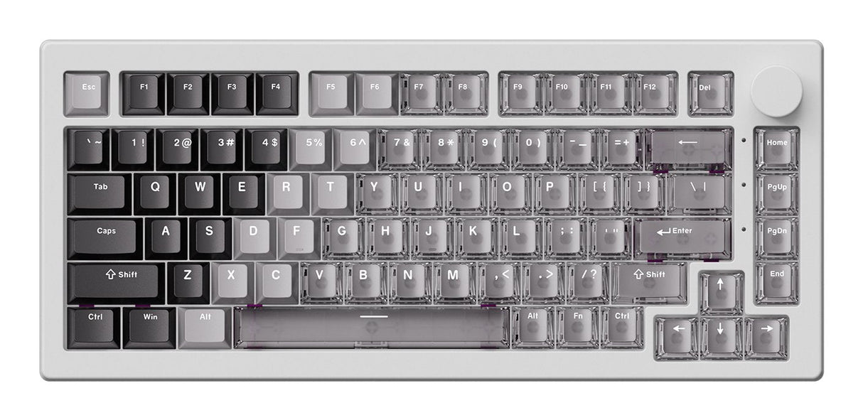 Keyboard Usb-C 5075 V3-He/White 006-075-086-060-062 Akko