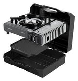 Estufa De Gas Campingaz Camp'Bistro 3 Con Parrilla Plateada/Gris, Estufa De Un Fuego De 2,2 Kw, Modelo 2025 2214202