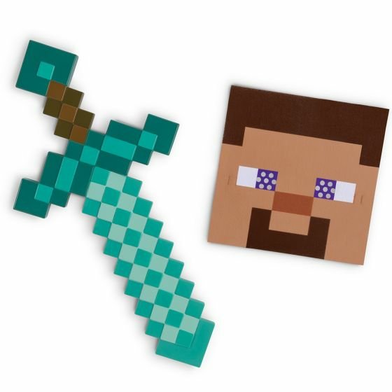 EAN 0192995062023 - Disguise Minecraft Sword & Mask Set imagen 1
