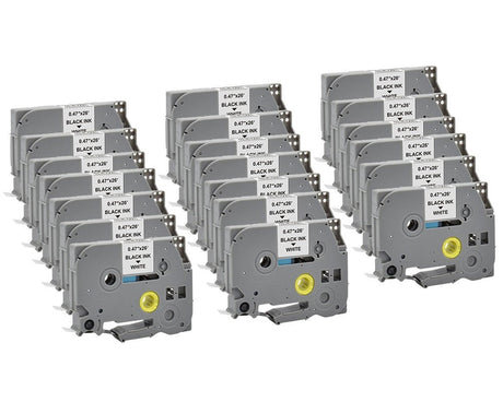 EAN 6942383177105 - G&G 21568 cinta para impresora de etiquetas Negro sobre blanco TZe imagen 2